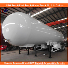 60, 000L ASME LPG Bullet Tank Semi-remorque 30tons